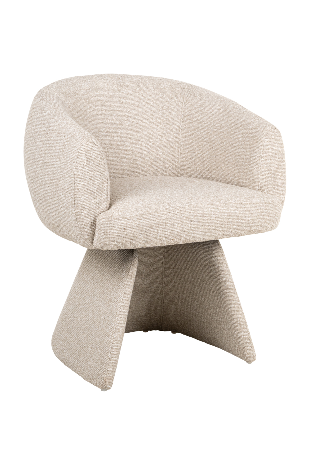 Conical Base Swivel Dining Chair | Oroa.com
