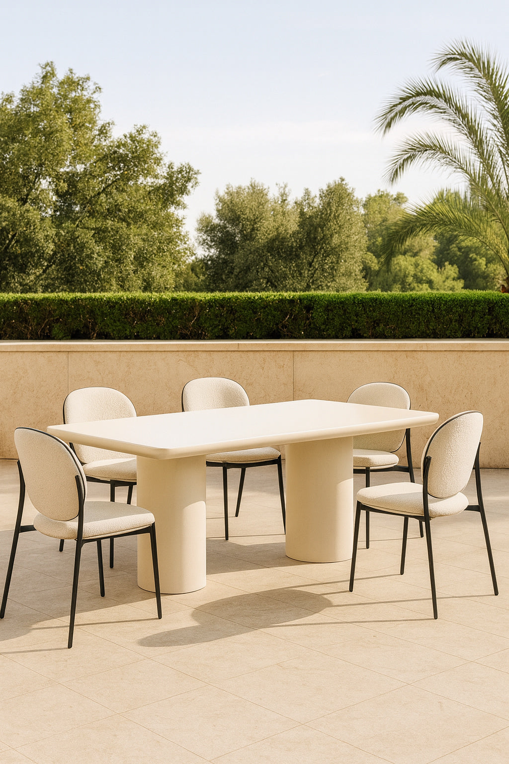 richmond outdoor dining table. www.oroa.com | Oroa.com