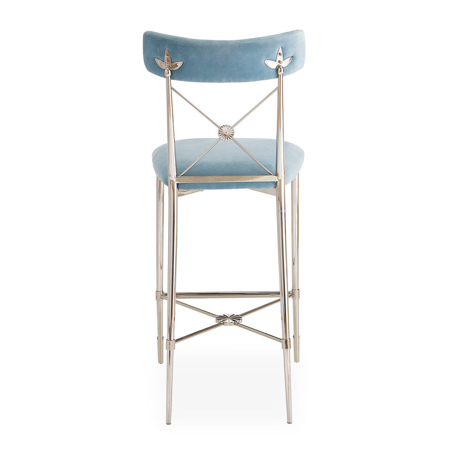 Velvet Counter Stool | Jonathan Adler Rider | Oroa.com