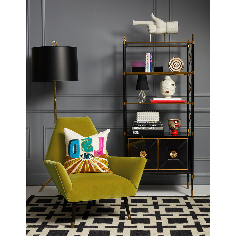 Porcelain Square Studded Box | Jonathan Adler Charade | Oroa.com