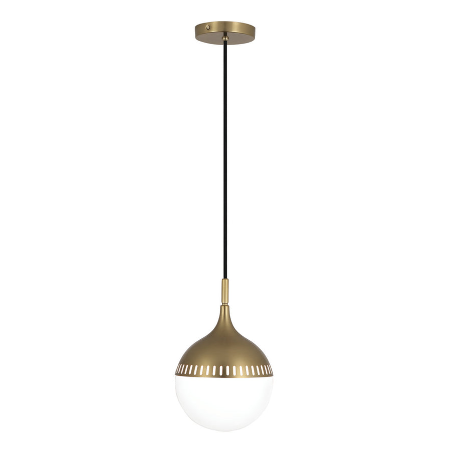 White Glass Orb Pendant Light S | Jonathan Adler Rio | Oroa.com