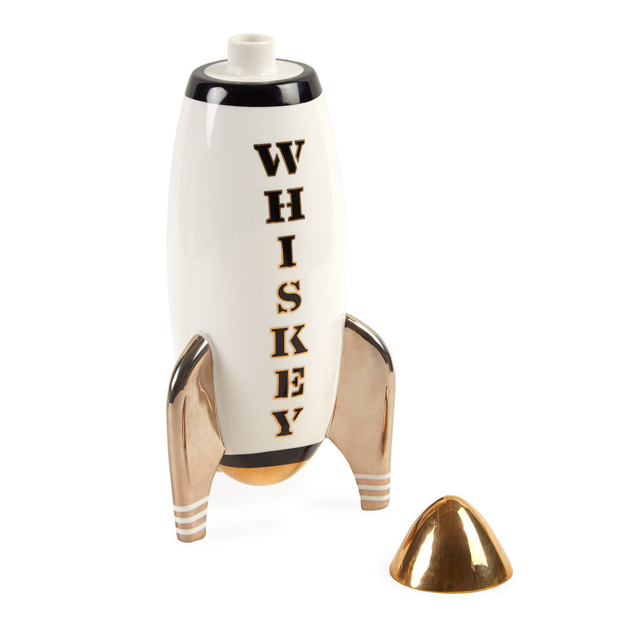 Glossy Porcelain Whiskey Decanter | Oroa.com