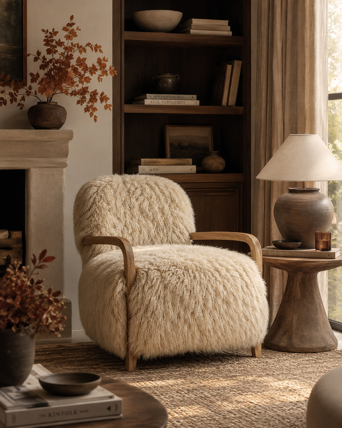 cozy sheepskin chair - oroa
