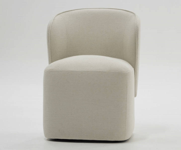 Fabric Swivel Dining Chair | OROA Modern Souza | Oroa.com