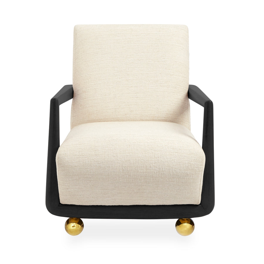 Golden Orb Leg Club Chair | Jonathan Adler St. Germain | Oroa.com