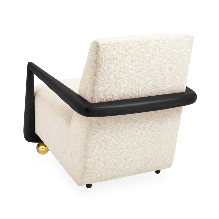 Golden Orb Leg Club Chair | Jonathan Adler St. Germain | Oroa.com