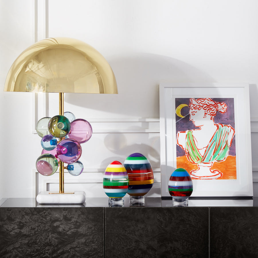 Brass Dome Table Lamp | Jonathan Adler Globo | Oroa.com