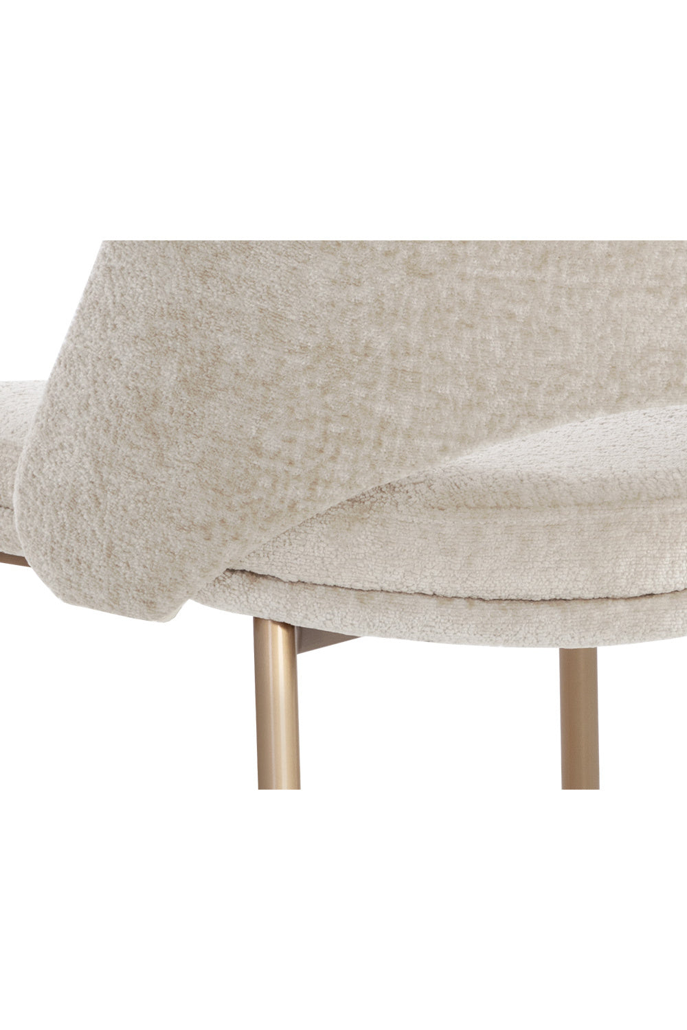 Cutout-Back Fabric Dining Chairs (2) by Splendido Radella, alternate view 6