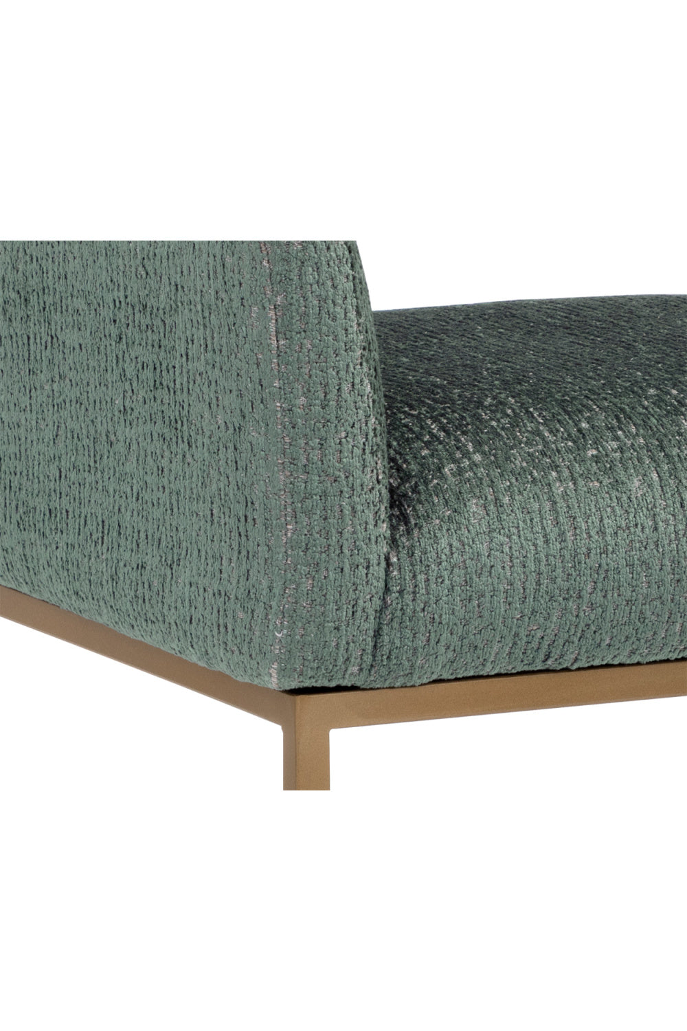 Teal Cutout-Back Dining Chair by Splendido Greco, alternate view 6