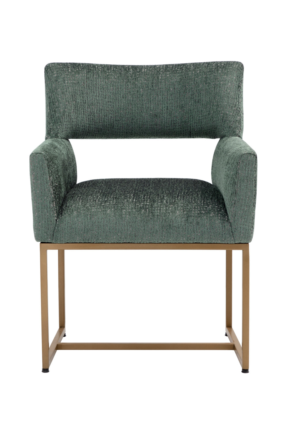 Teal Cutout-Back Dining Chair by Splendido Greco, alternate view 3