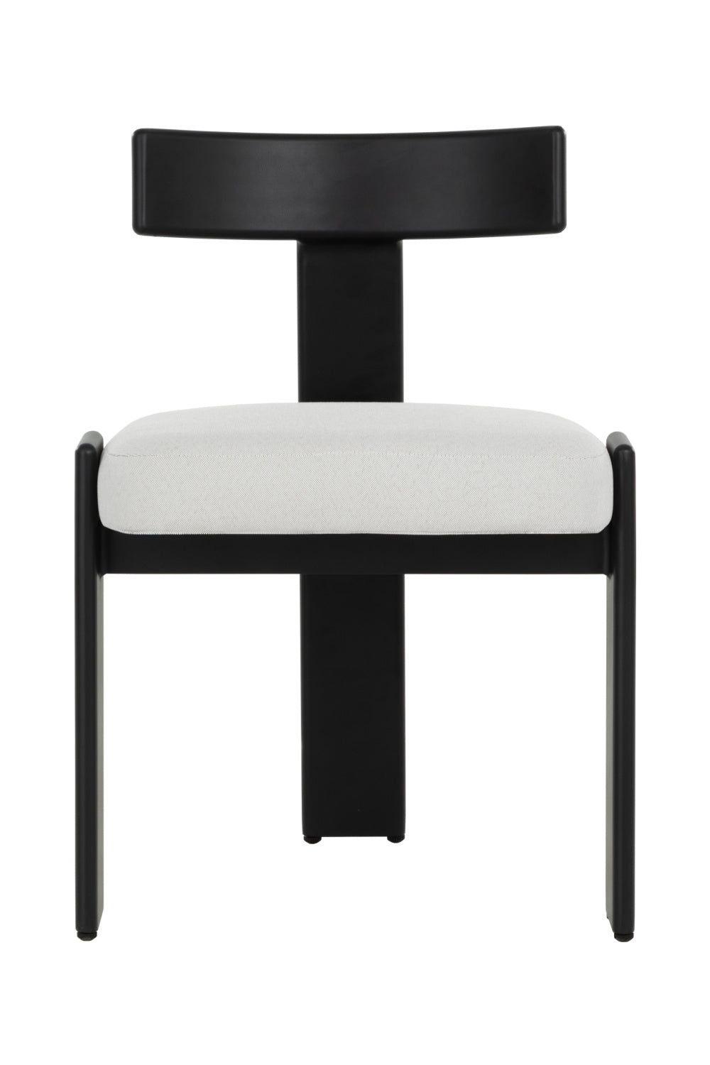 Modern European furniture - T-Shaped Back Indoor/Outdoor Dining Chairs (2) - www.oroa.com