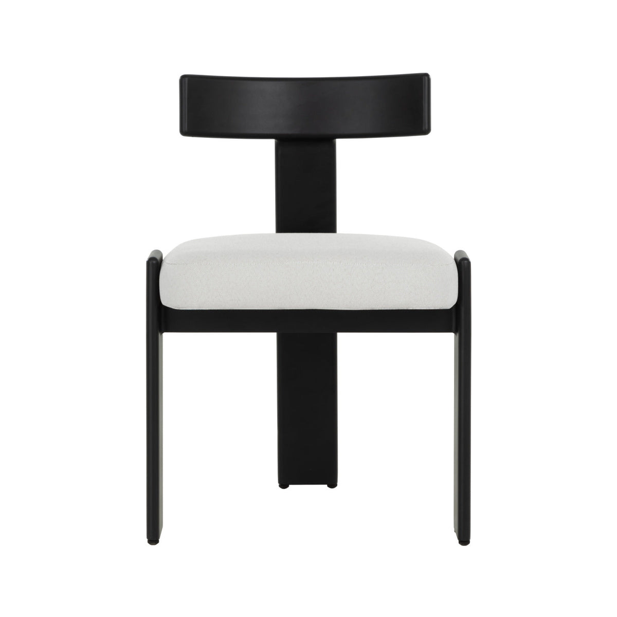 T-Shaped Back Indoor/Outdoor Dining Chairs (2) | Splendido Titan