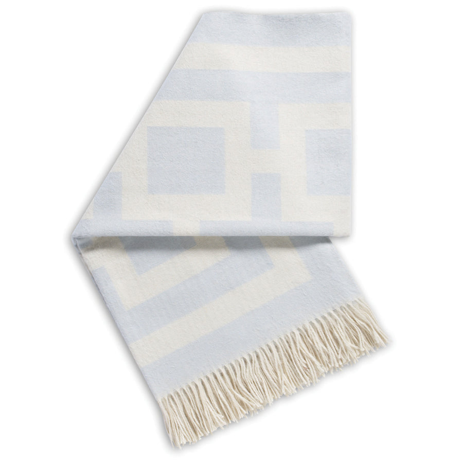 Baby Alpaca Fringed Throw | Jonathan Adler Nixon | Oroa.com