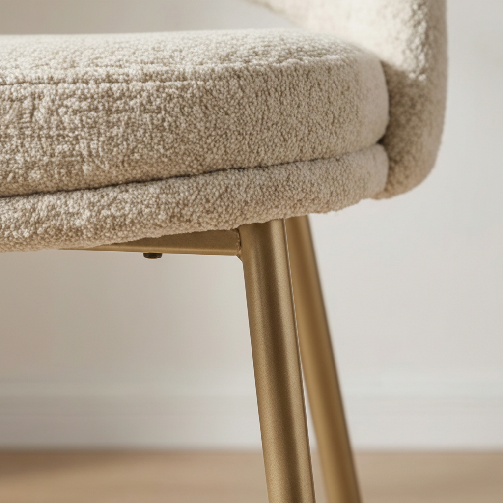 Cutout-Back Fabric Dining Chairs (2) by Splendido Radella, alternate view 19