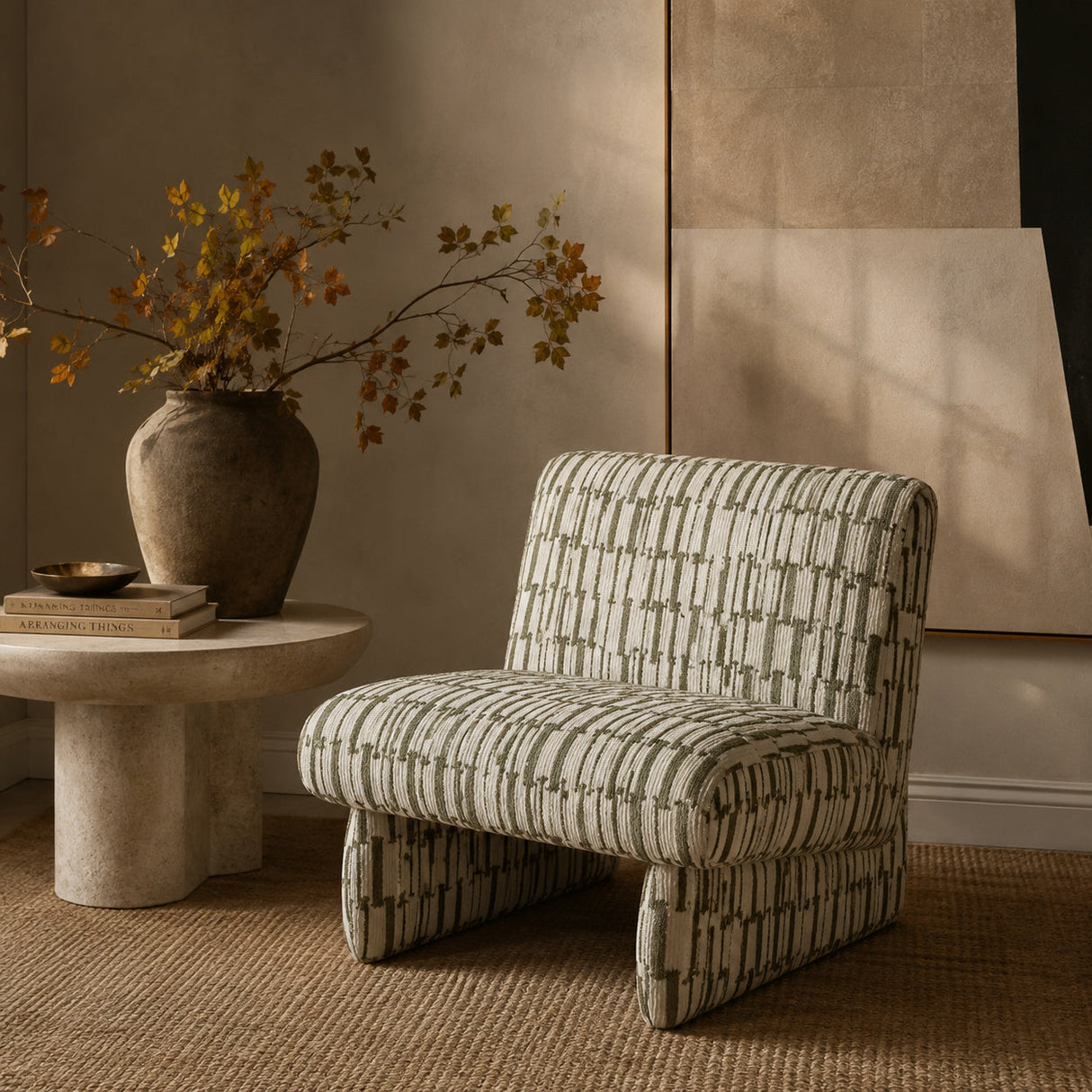 uttermost print chair