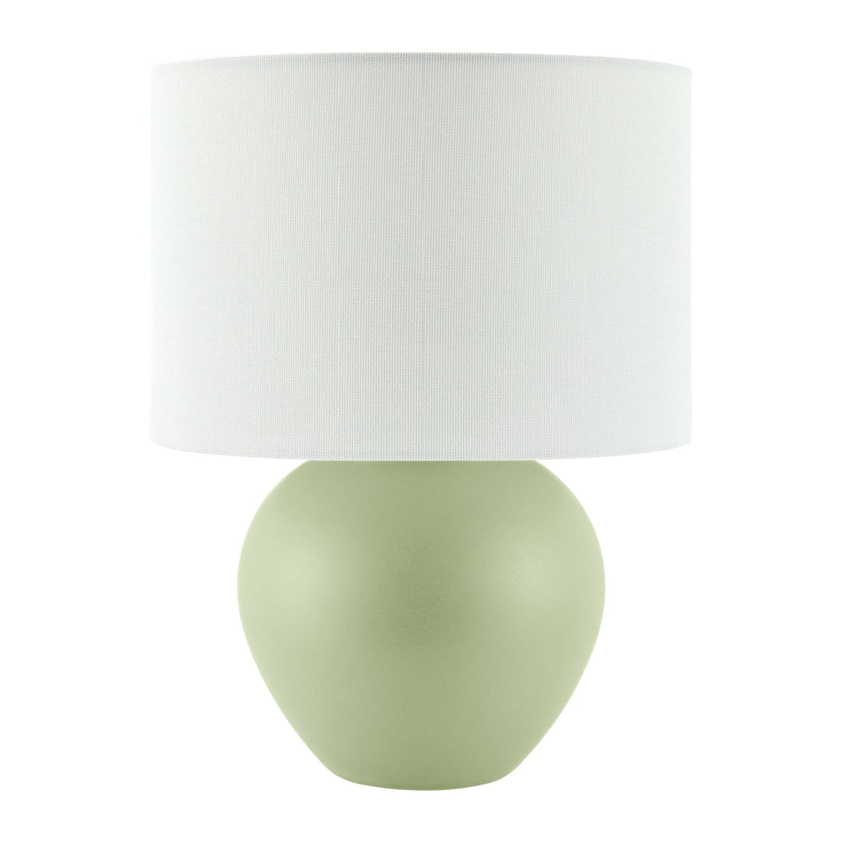 Modern European furniture - White Linen Ceramic Table Lamp - www.oroa.com