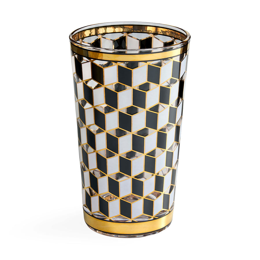 Gold Detail Highball Glasswares (4) | Jonathan Adler Versailles | Oroa.com