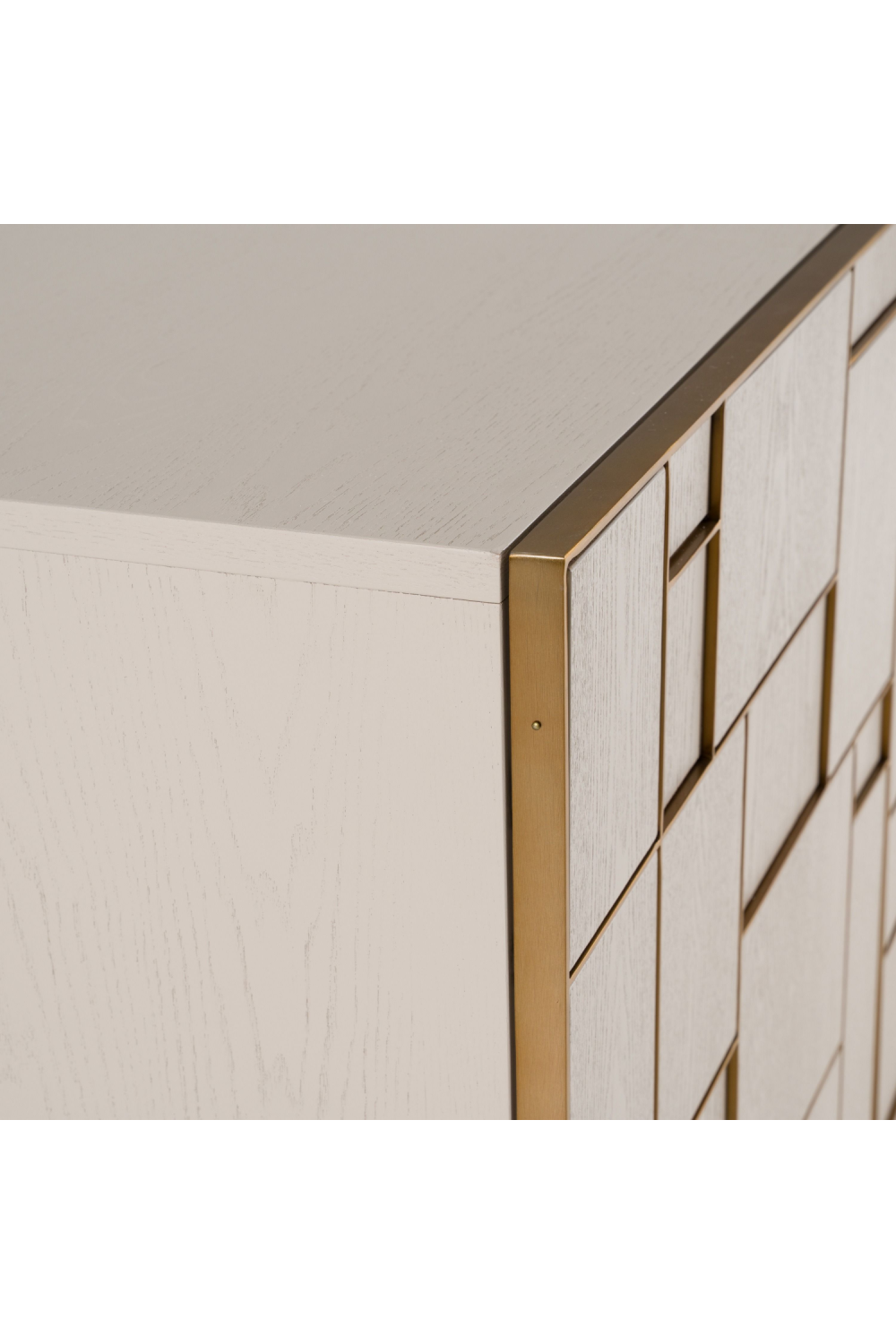 Cream Ash Wood Sideboard | Oroa.com