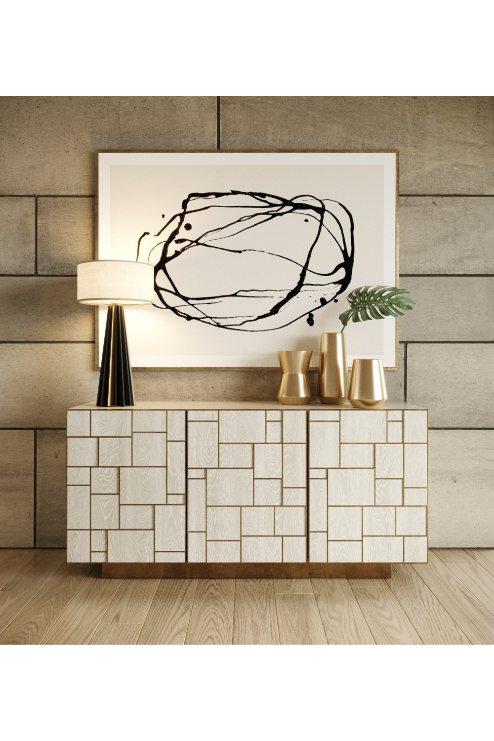 Cream Ash Wood Sideboard | OROA Modern Auer | Oroa.com
