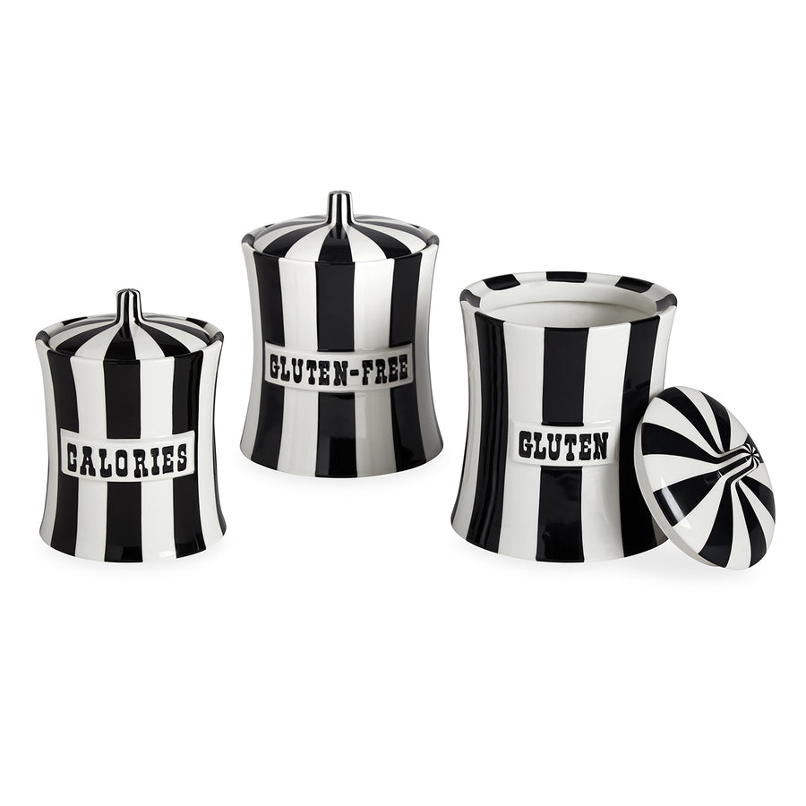 Stripes Porcelain Canister – Vice – alternate view 5
