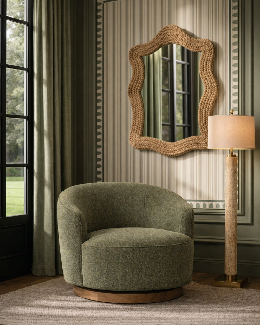 wall mirror rope - www.oroa.com