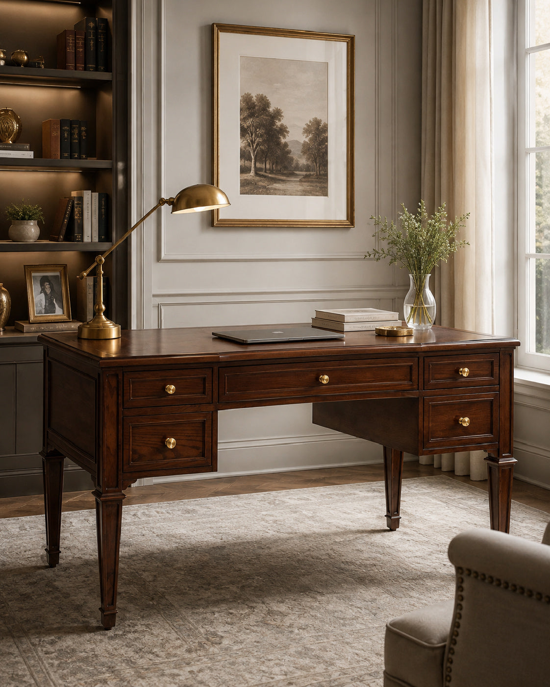 classic walnut desk - oroa