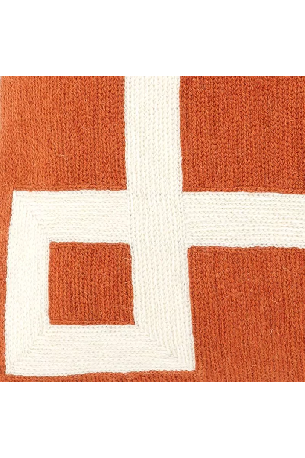 Orange Hand Embroidered Pillow | Eichholtz Hartley | OROA