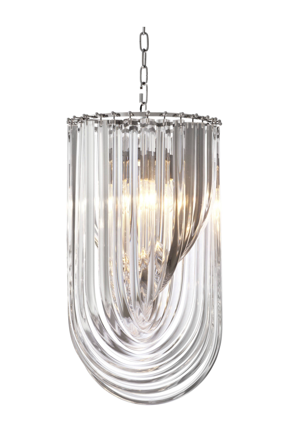 Lucite Loop Chandelier | Eichholtz Murano | OROA