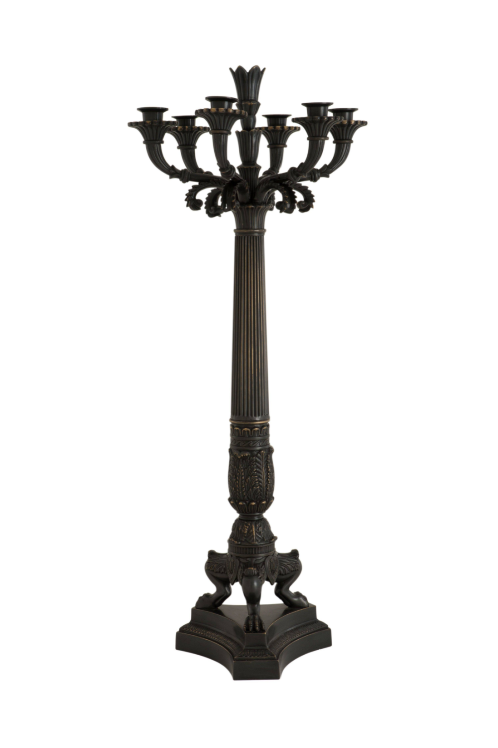Traditional Bronze Candle Holder | Eichholtz Jefferson | OROA