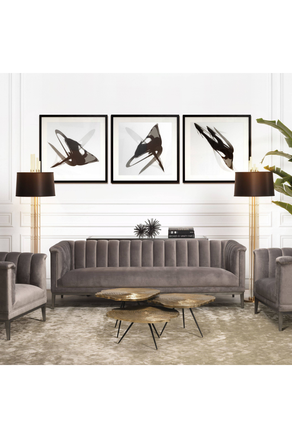 Graphic Prints (Set of 2) | Eichholtz Ivan Melotti | OROA