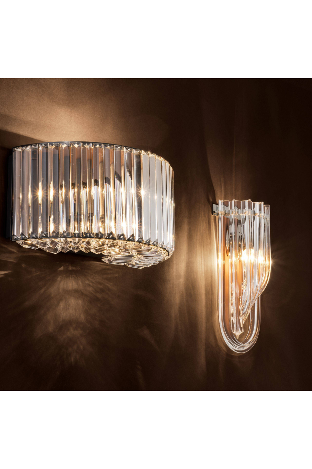Lucite Loop Wall Sconce | Eichholtz Greco | OROA