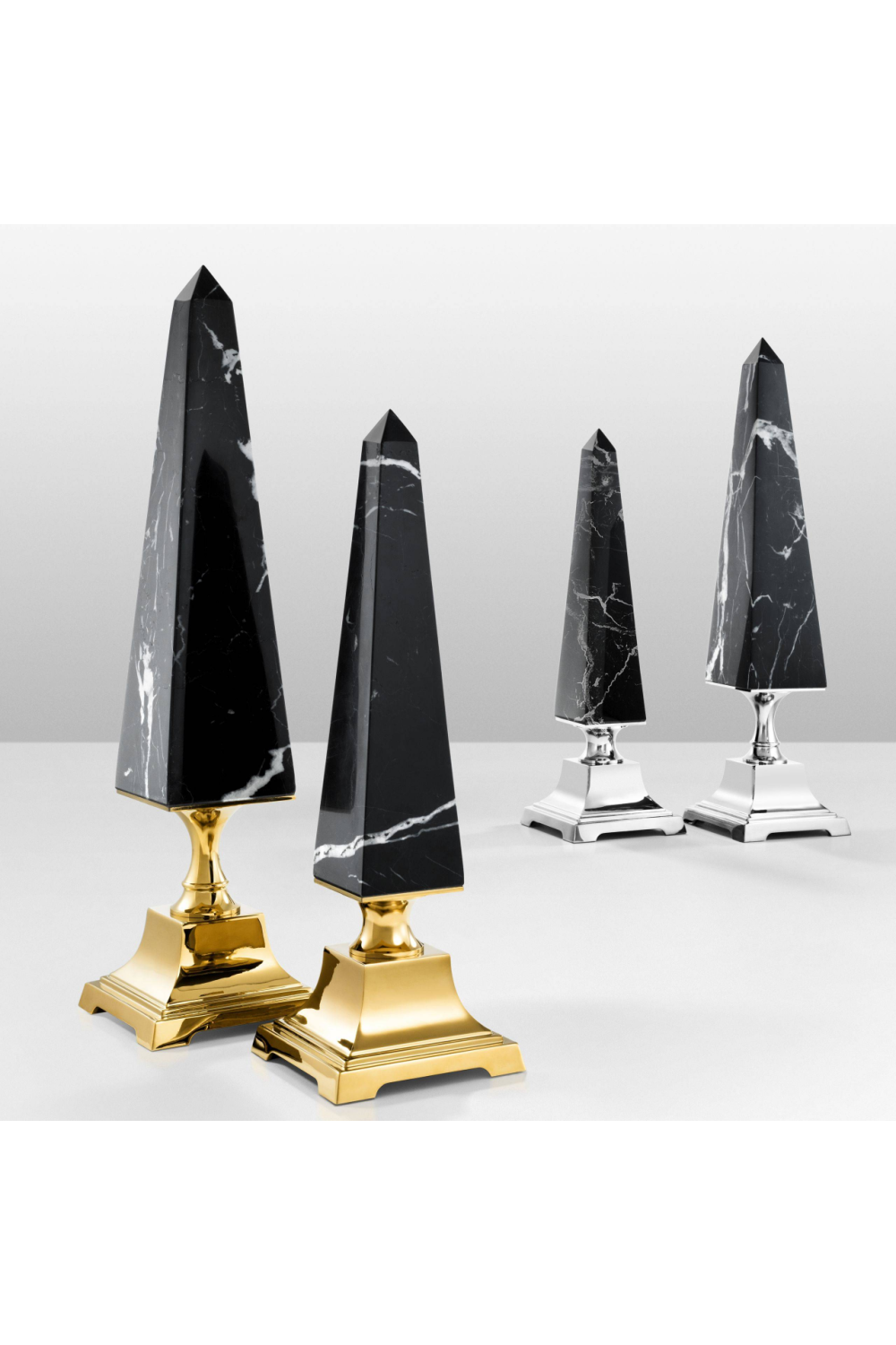 Black Marble Obelisk -L | Eichholtz Layford | OROA