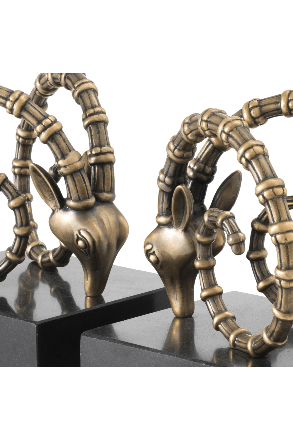 Brass Ibex Bookends | Eichholtz | OROA