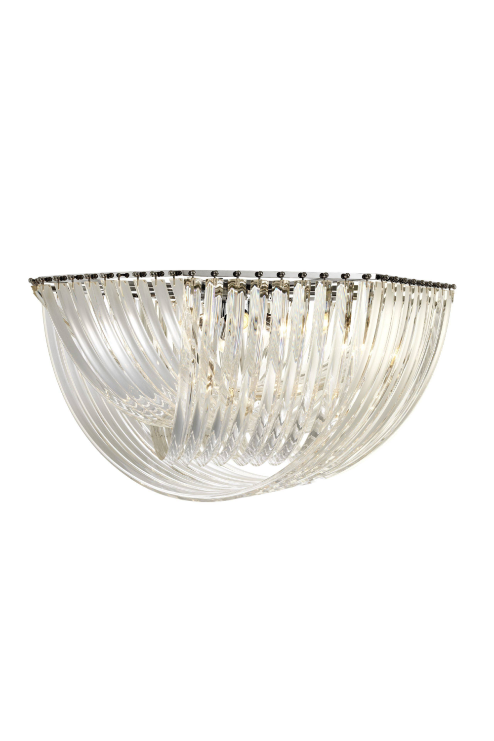 Lucite Loop Flush Mount | Eichholtz Hyeres | OROA