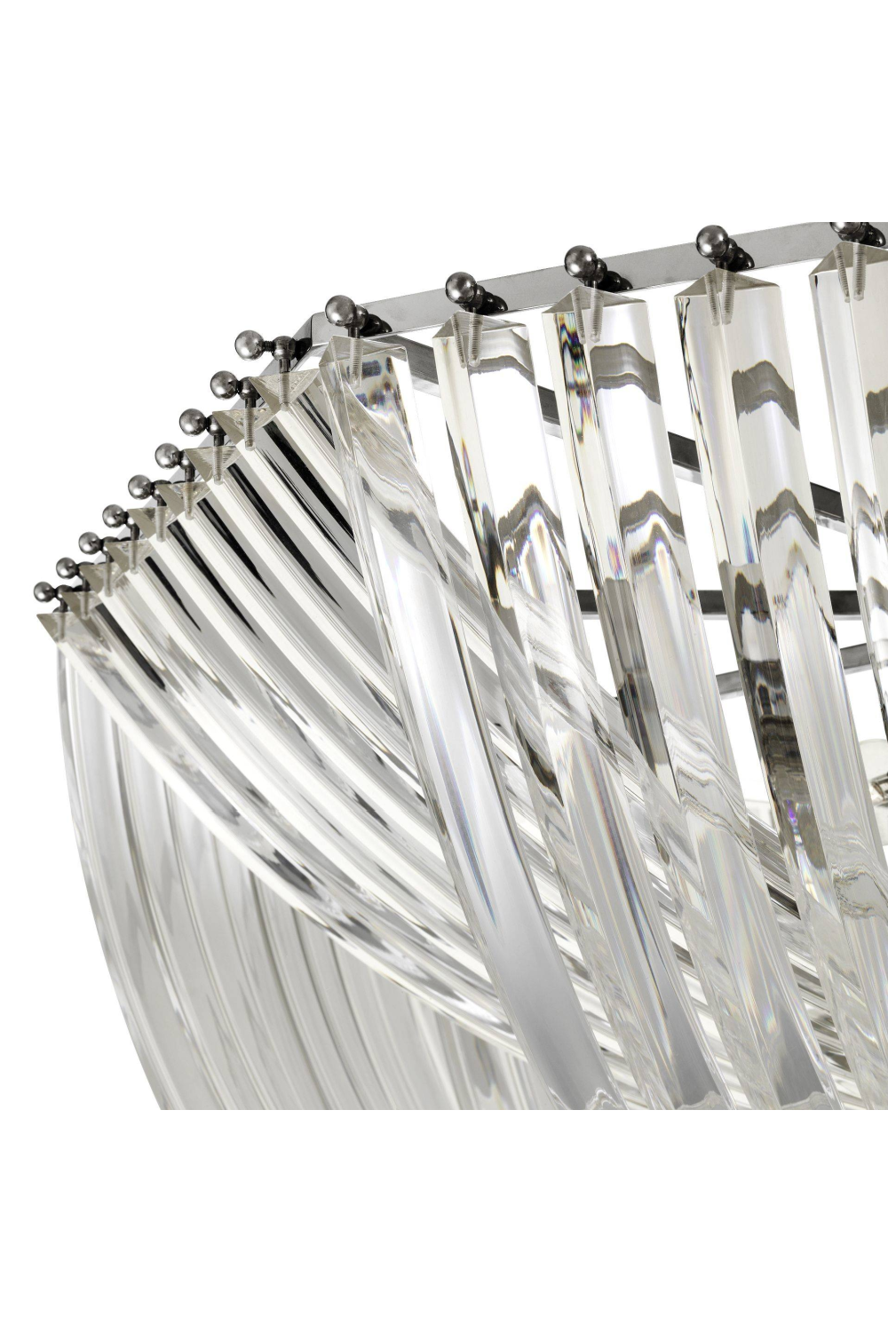 Lucite Loop Flush Mount | Eichholtz Hyeres | OROA