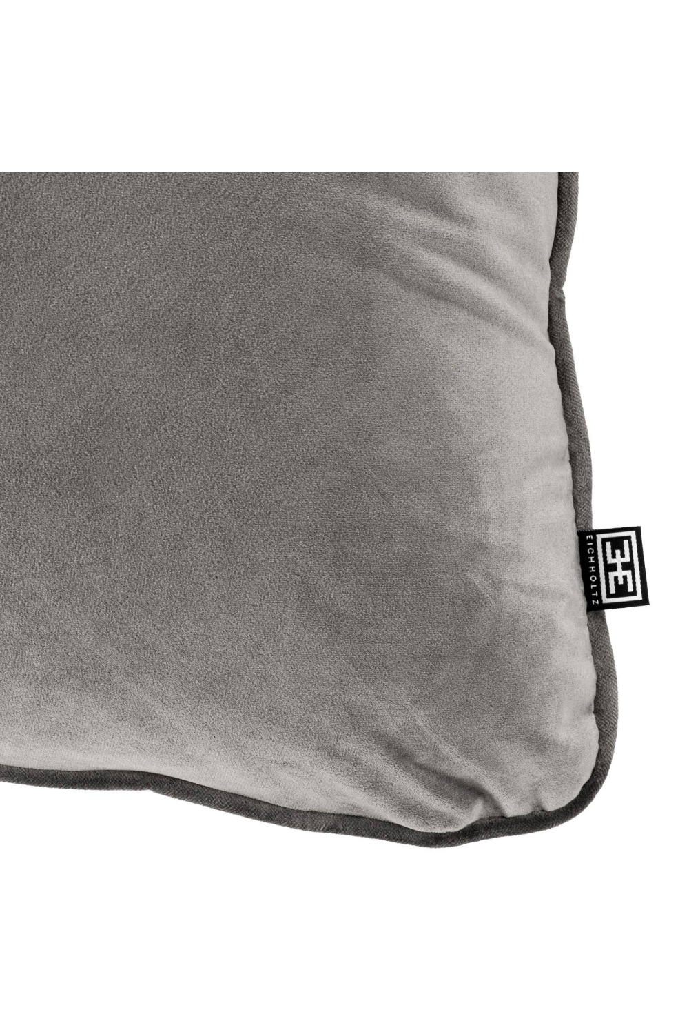 Gray Velvet Pillow | Eichholtz Roche | OROA