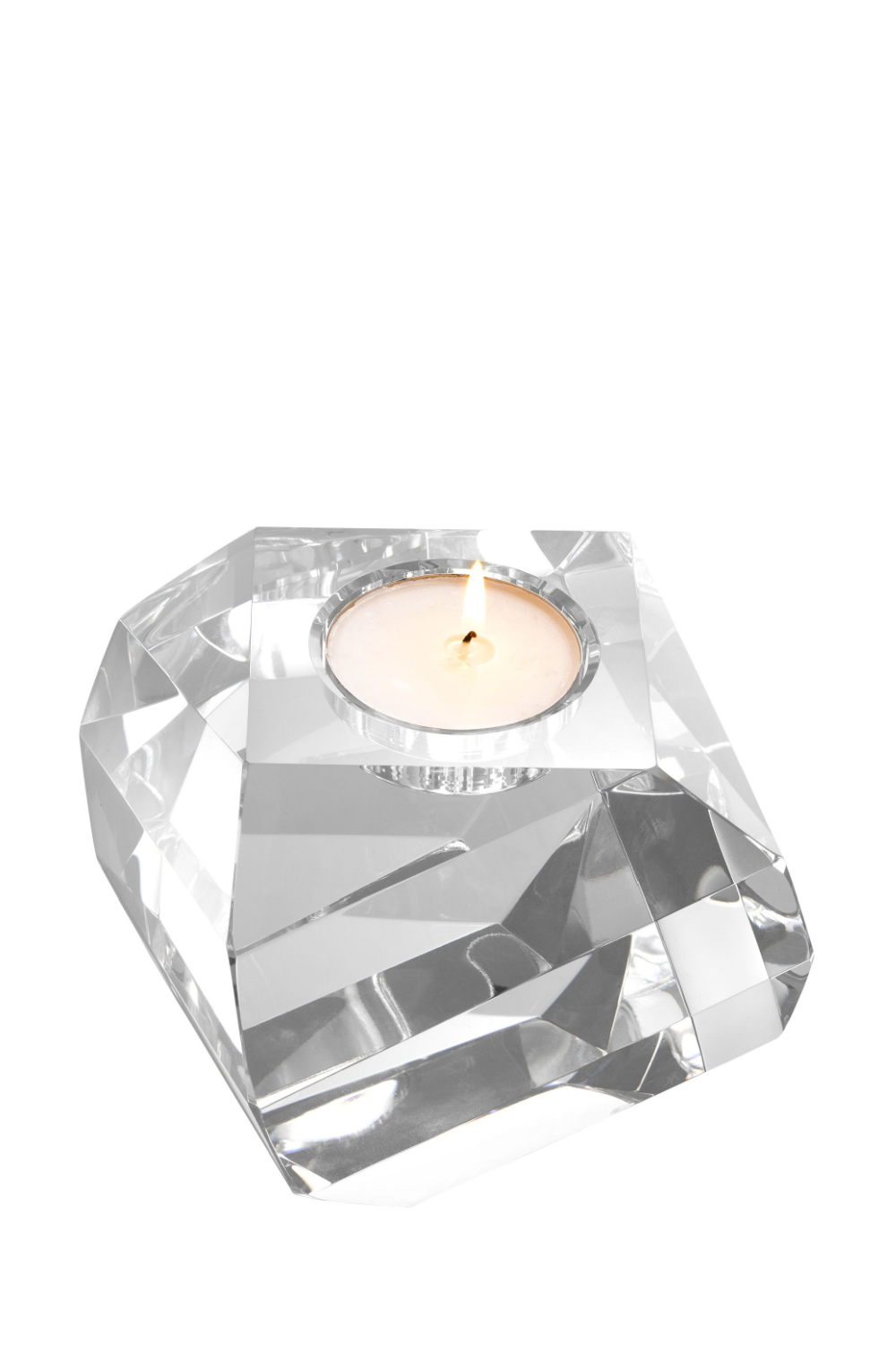 Crystal Candle Holder | Eichholtz Lucidity | OROA