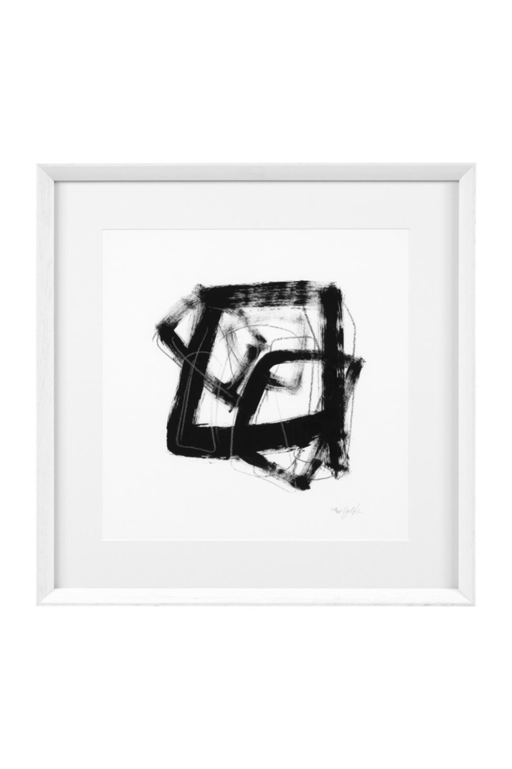 White Framed Print (Set of 4) | Eichholtz Tessellation | OROA.com