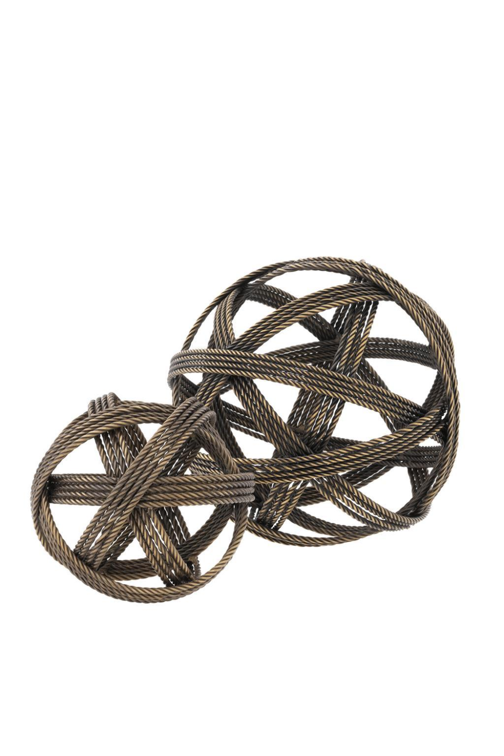 Bronze Dyson Sphere (set of 2) | Eichholtz Melville | OROA.com