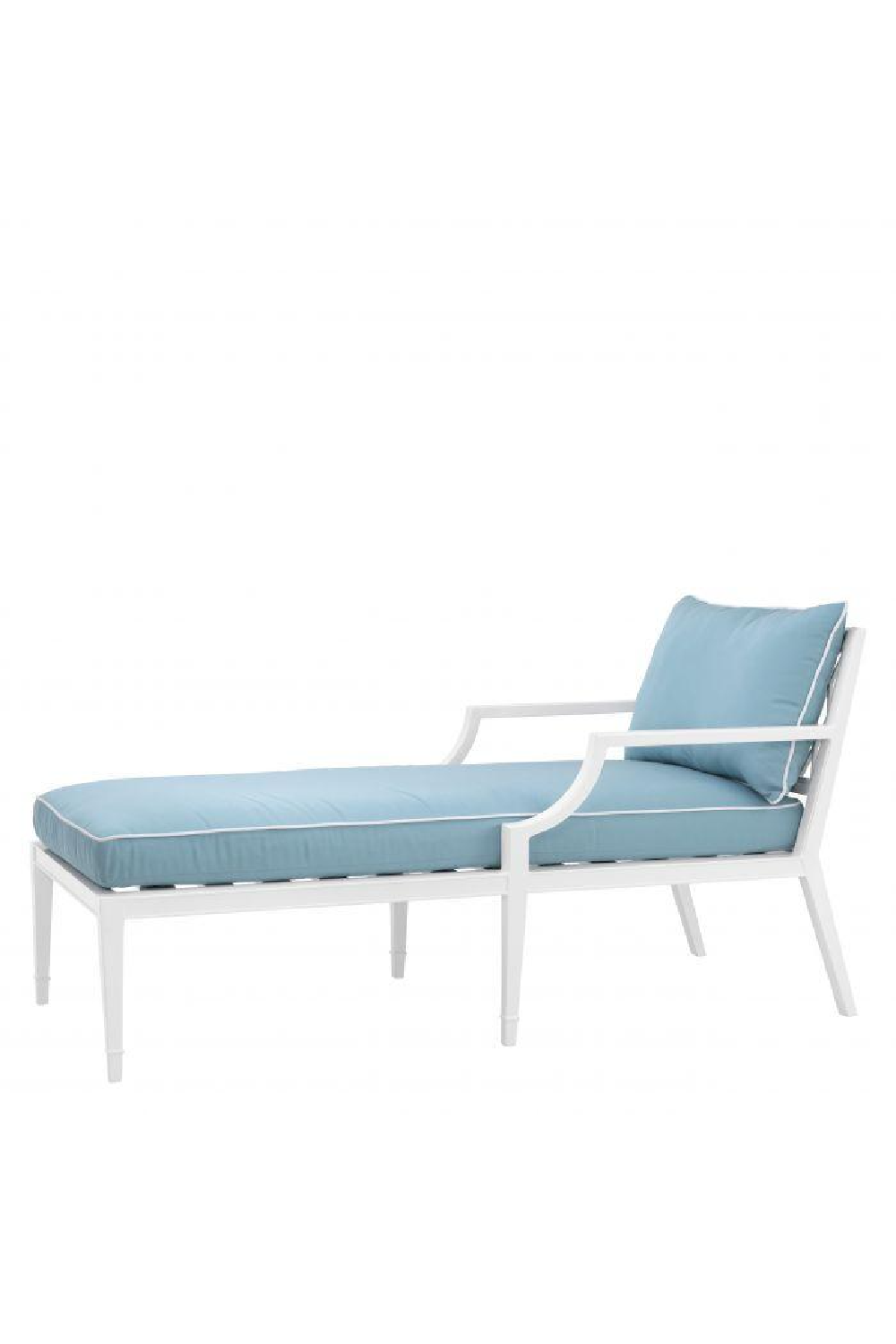 Blue Outdoor Chaise Lounge Chair | Eichholtz Bella Vista | Oroa.com