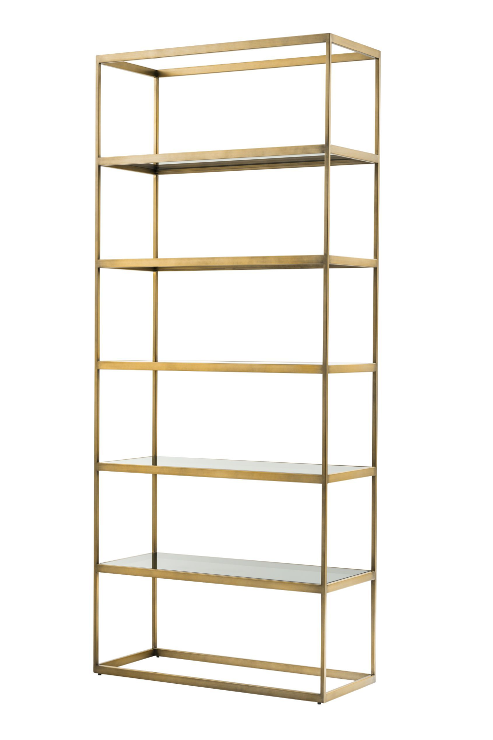 5 Shelf Brass Cabinet | Eichholtz Omega | OROA.com