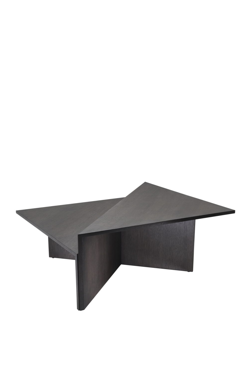 Dark Brown Triangular Coffee Table | Eichholtz Fulham | OROA
