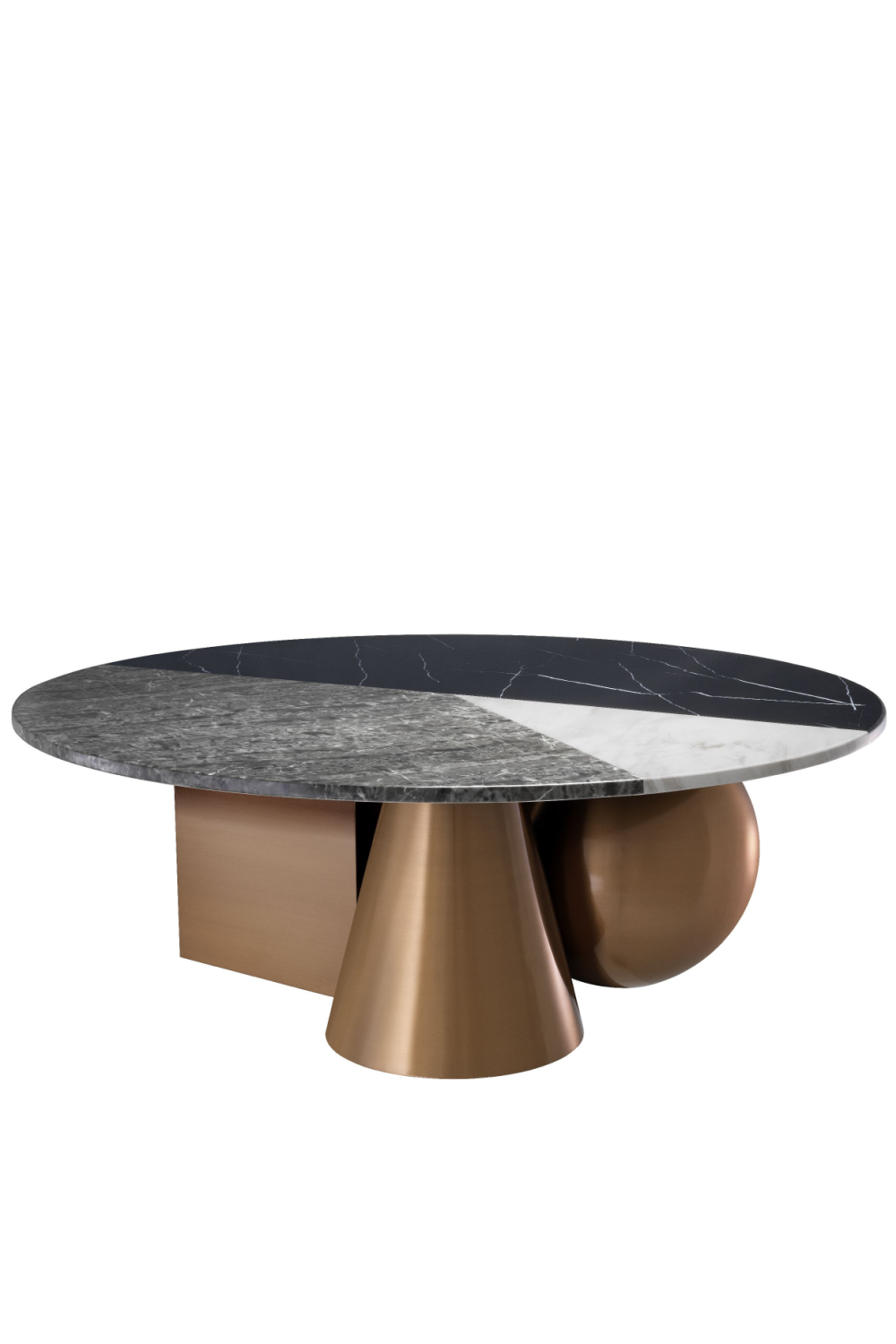 Copper Marble Coffee Table | Eichholtz Tricolori | OROA