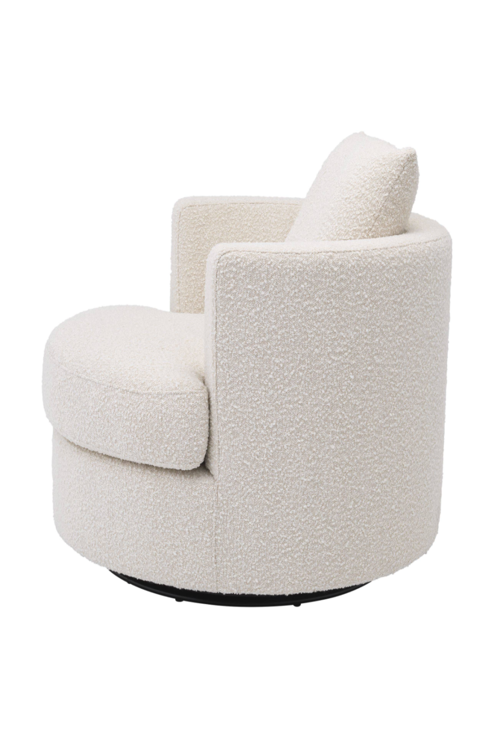 Cream Bouclé Swivel Chair | Eichholtz Felix | Oroa.com