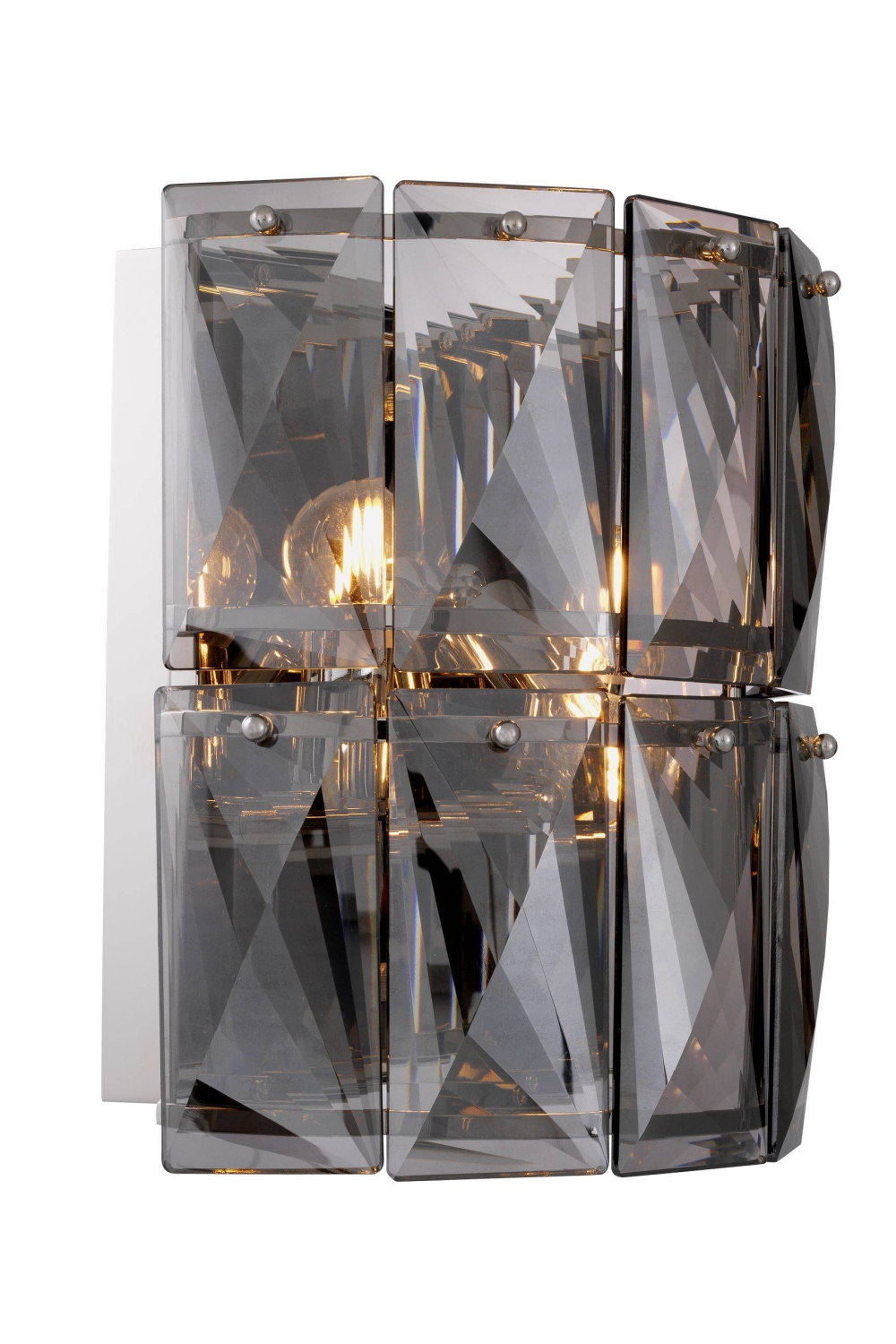 Nickel Crystal Glass Wall Lamp | Eichholtz Amazone | Oroa.com
