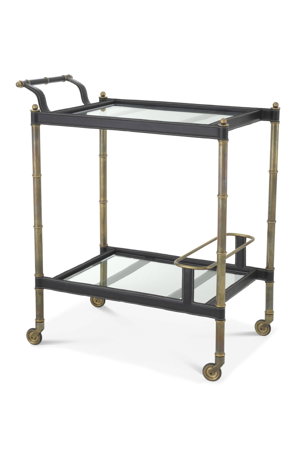 Vintage Brass Bar Cart | Eichholtz Princess | #1 Eichholtz Retailer
