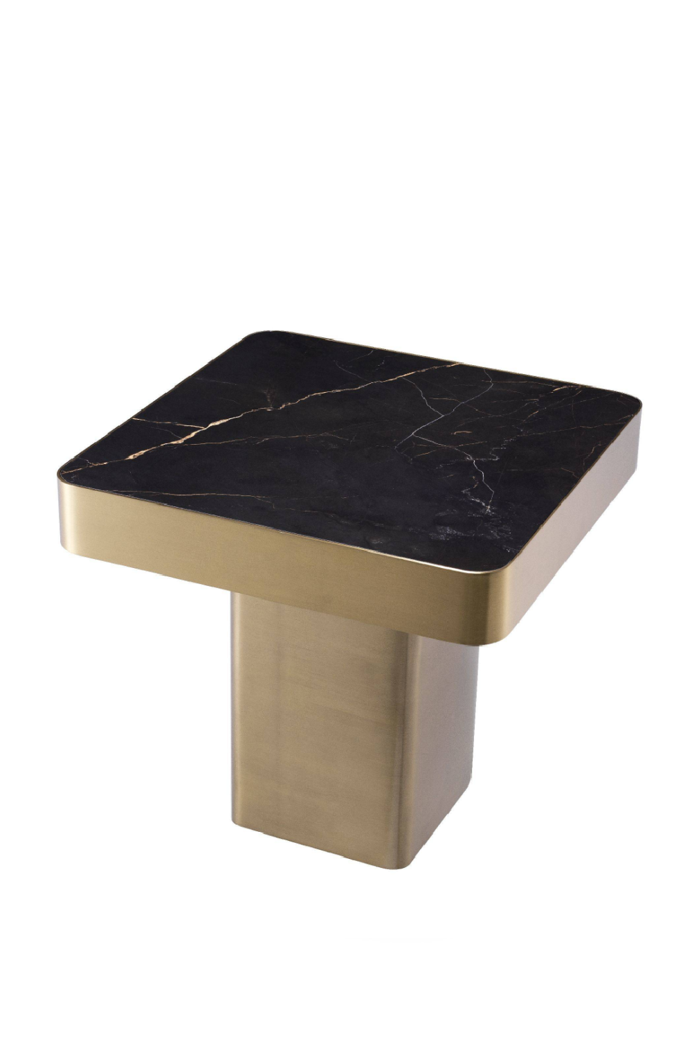Square Pedestal Side Table | Eichholtz Luxus | OROA.com