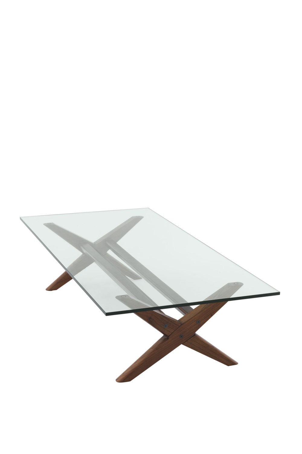 Wooden X-Shaped Legs Coffee Table | Eichholtz Maynor | OROA