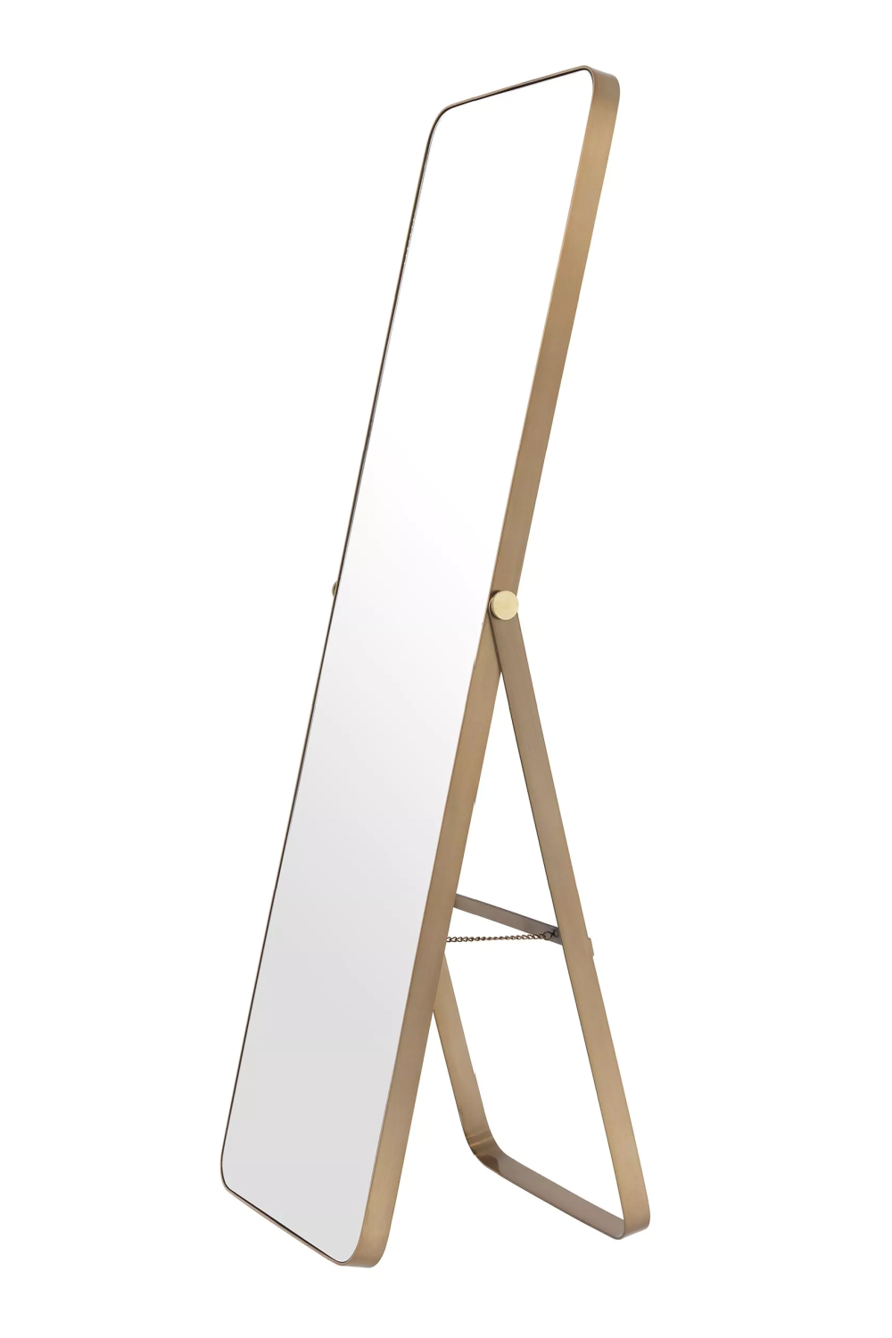 Brass Full Length Floor Mirror | Eichholtz Hardwick | OROA.com