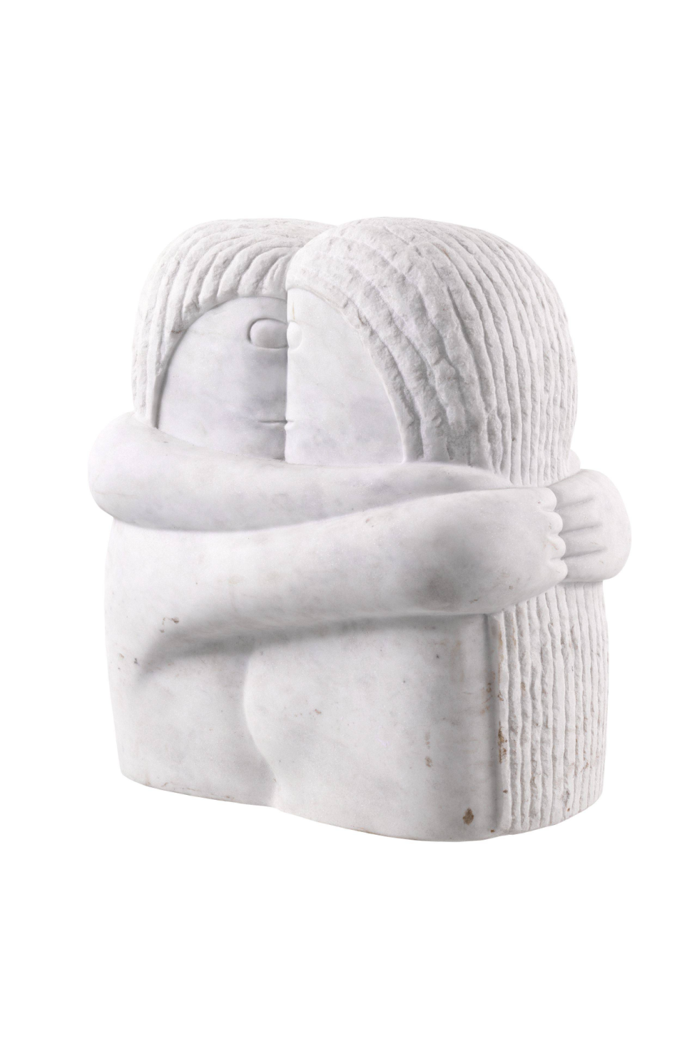 White Marble Statue | Eichholtz Object Love Couple | OROA